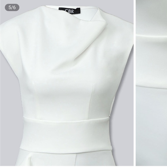 White midi dress - Picture 5 of 6